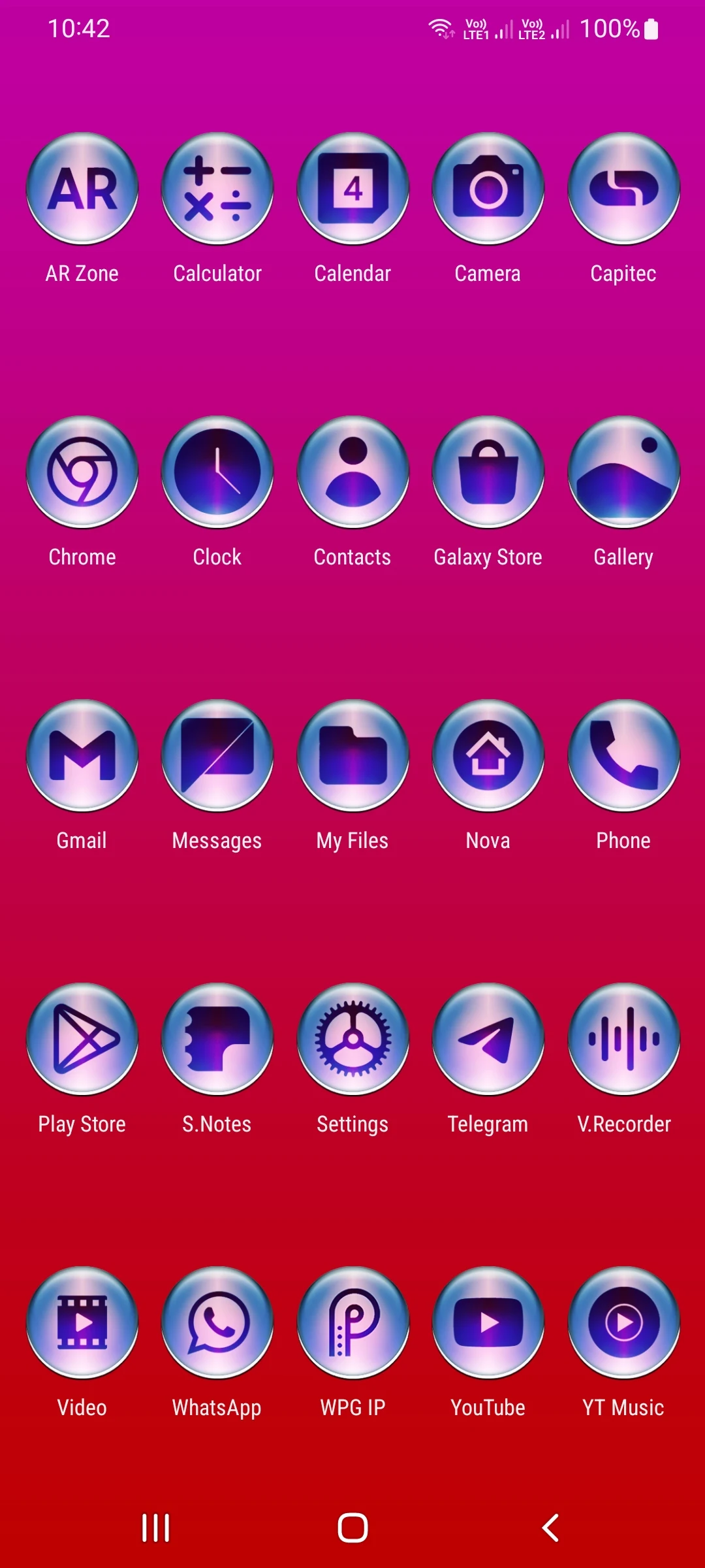 White Pixl Glass Icon Pack screenshot
